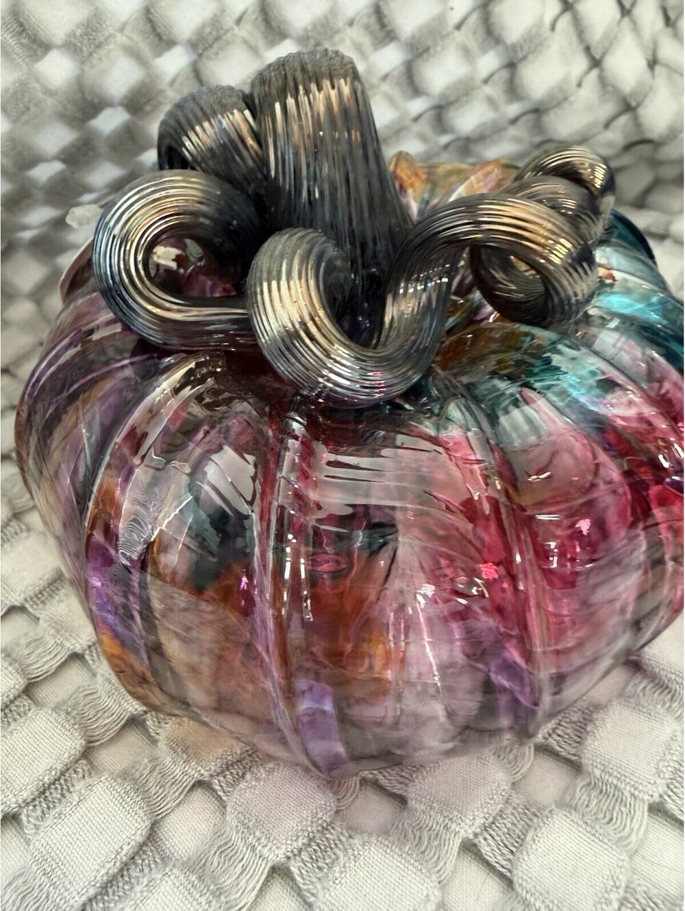 Hand Blown Glass Pumpkins By Luke Adam’s Glassblowing Studio.